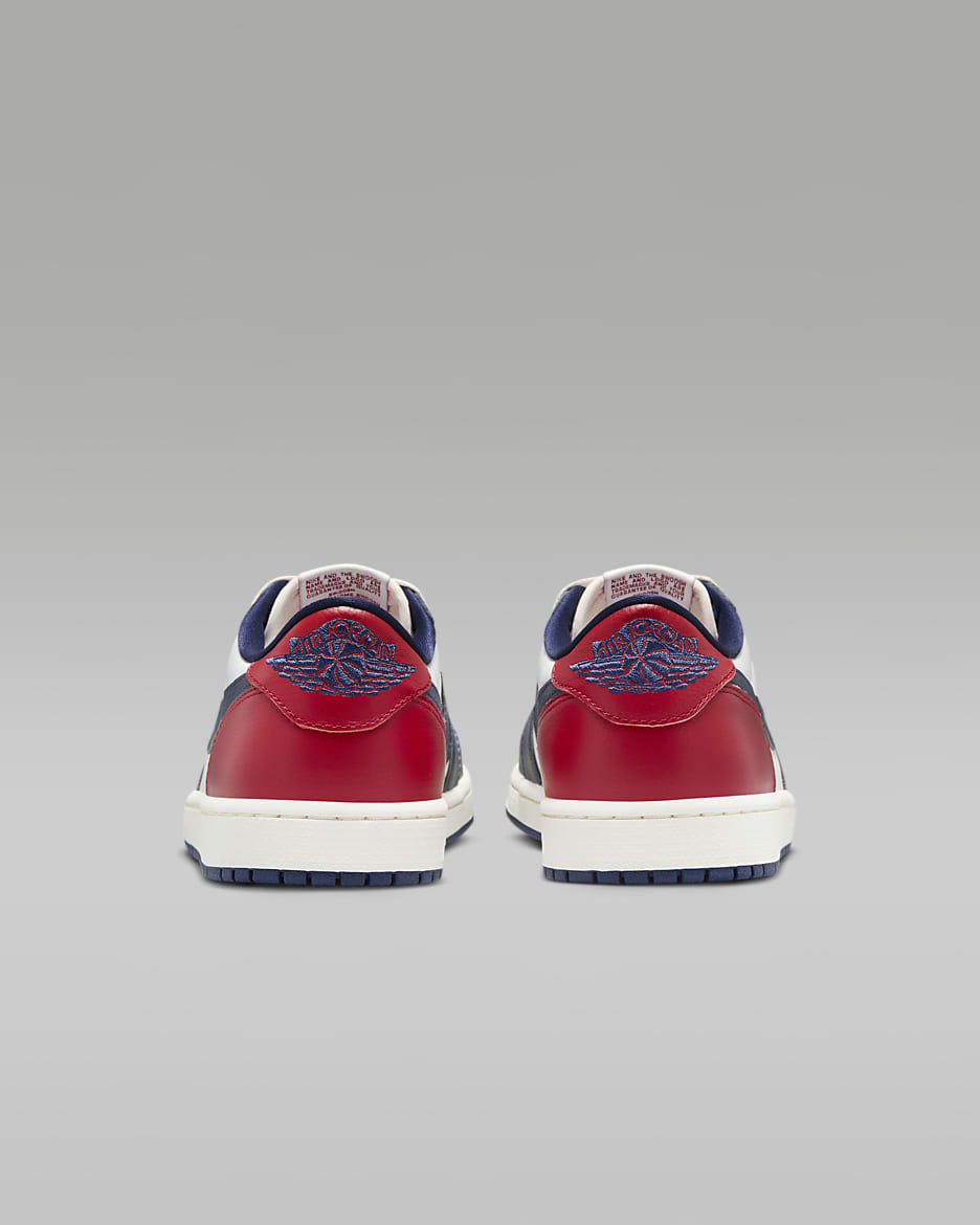 Air Jordan 1 Retro Low Gym Red Midnight Navy Men s Shoes. Nike ID